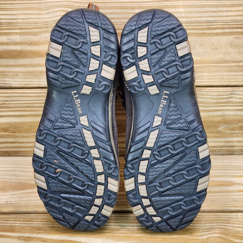 LLBean Womens 7.5 Hiking Boots Waterproof Primaloft Insulated Mid Lace Up Shoes - Picture 8 of 8